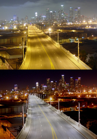 Illustration for article titled How LED Streetlights Will Change Cinema (And Make Cities Look Awesome)